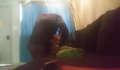 Cute girl with a small booty rides a huge big black cock and enjoys it all