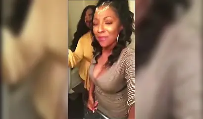 Ebony records an amateur video where she takes her clothes and shows her body