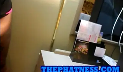 A seriously curvy ebony chick poses to show her body and then gets nicely fucked