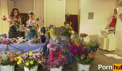 Sweet ebony girl makes love in a passionate manner to a white dude and loves it