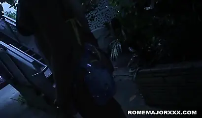 Perverted ebony blonde needs two massive dicks in her pussy to have an orgasm