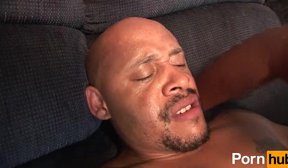 Amateur black MILF with monster tits rides a white dick after sucking it well