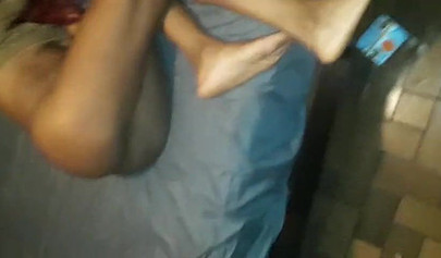 Redheaded black MILF is all for rough sex which includes hard anal banging fun