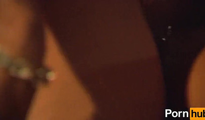 Black babe is happy to suck a cock in public before she is fucked doggy style