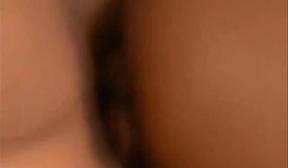 Curvy ebony stepmom seduces her stepson and makes him fuck her tight asshole