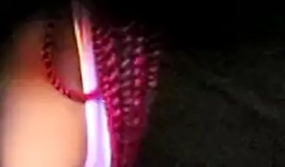 Curvy ebony babe tests her limits as she squirts while fucking her wet pussy