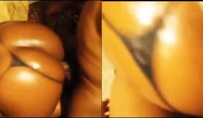 Fat ass ebony smokes before taking a rock hard dick in her mouth and riding it