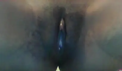 Black amateur with small tits shakes her fat ass and twerks before masturbating