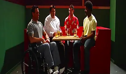 Gorgeous ebony babe sucks and fucks a big black cock in a Family Guy porn parody