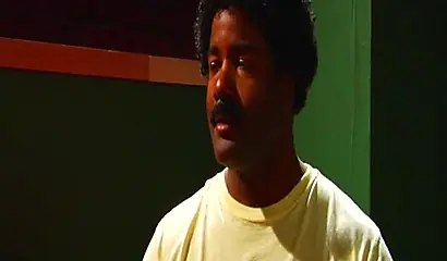 Gorgeous ebony babe sucks and fucks a big black cock in a Family Guy porn parody