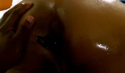 Curvy black girl with massive tits and ass Layla Red enjoys a balls deep pounding