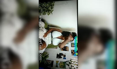 Compilation video of a curvy amateur black babe with a pair of gorgeous big tits