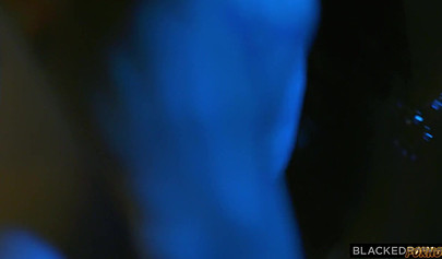 Sexy ebony and white slut get fucked by a big black cock