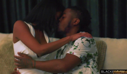 Pareja negra amateur teniendo sexo sucio de cerca