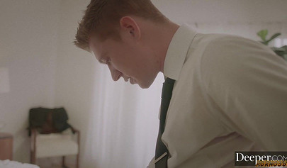 Sexy ebony is getting rammed by a rich guy in the bedroom