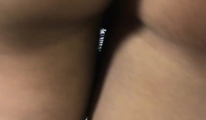 Amateur girl Halle Hayes serving her black boyfriend