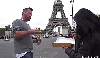 Canella Skin opens her ass for sin at French hotel