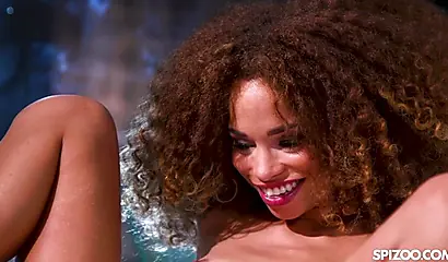 Cute ebony girl Cecilia Lion knows how to ride a big cock