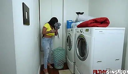 Stepmom Paris Sucks and Fucks Stepson Diego