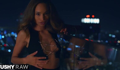 Petite Cecilia Lion gets her tight asshole rammed by a huge cock