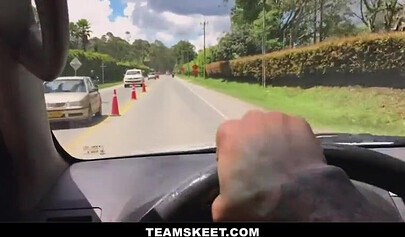 Janeth Black gets her hairy pussy fucked after a hot blowjob