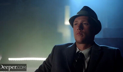 Cecilia Lion sucks stranger's cock while BF watches