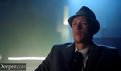 Cecilia Lion sucks stranger's cock while BF watches