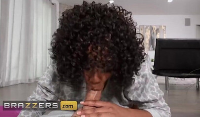 Misty Stone does sexy yoga to tease her husband Keiran Lee