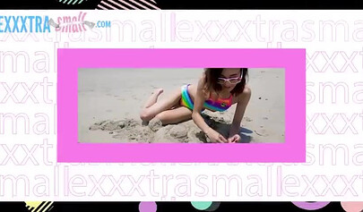 Old and shameless stepfather hitting on his cute stepdaughter