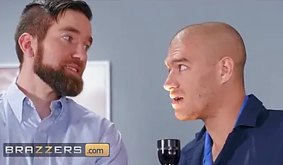 Maserati got stuck in an elevator and fucked by Xander Corvus