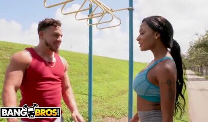 Amazing black pornstar Sarai Minx - porn compilation