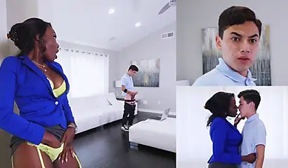 Stepmom Catches Juan Masturbating