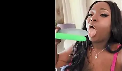 Barbie Steals Dildos, Craves Man's Cock