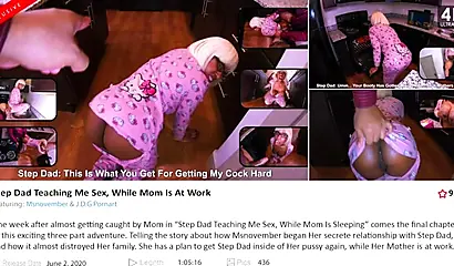 Stepdad Eats Her Out on the Sink