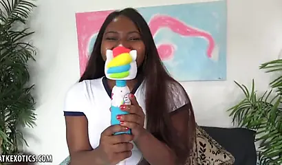 Noemie Bilas Enjoys Fingering Her Holes