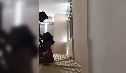 18-year-old Ebony Teen Enjoys Big Dick