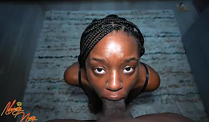 La gran polla negra de Majesty Nasty con eyaculación interna