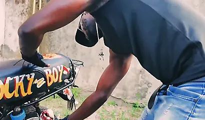 Petite Vera Seduces a Big Black Cock on a Biker Tour