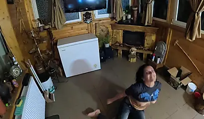 Tight Jeans MILF Gets Facefucked and Covered in Cum