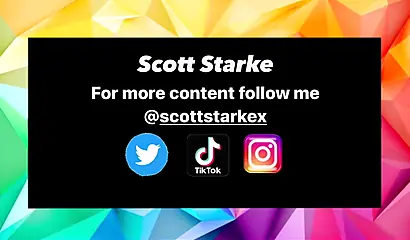 Las grandes tetas de Eden reciben una eyaculación facial en primera persona de Scott Stark.